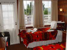 Rooms were richly appointed and large by riverboat standards. Each room can be set up in either a twin or king bed arrangement. Bedspreads are by Pendleton and have a Northwest motif.