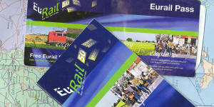 Click photo to visit www.eurail.com   Paperwork provided by Eurail made planning our train routes an easy task.